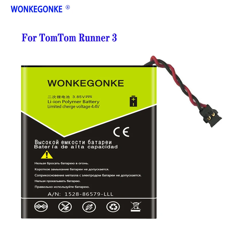 Аккумулятор для фитнес часов TomTom Runner 3 GPS|Аккумуляторы мобильных телефонов| |