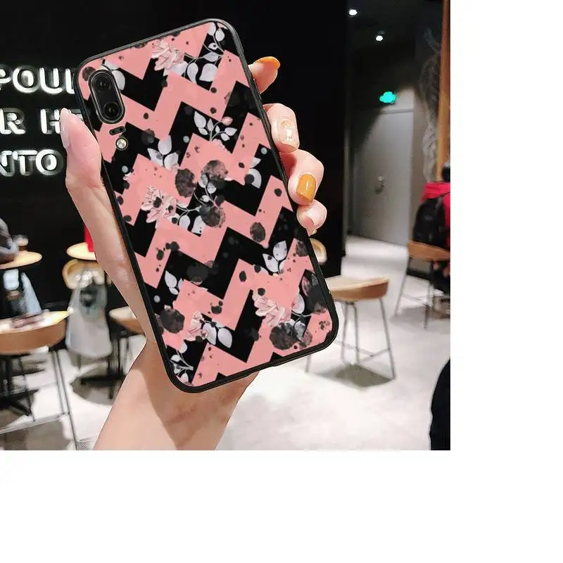 

geometric wavepattern Phone Case For Huawei P20 P30 P9 P10 plus P8 lite P9 lite Psmart 2019 P20 pro P10 lite