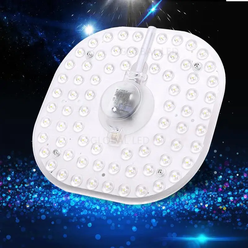 

LED Ring PANEL Circle Light 12W 18W 24W 36W LED Lamp square Ceiling board circular lamp board AC220V 230V 240V LED Module Light