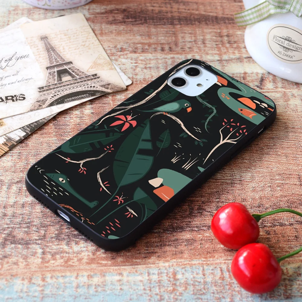 

For iPhone The Water Hole Soft TPU Border Apple iPhone Case