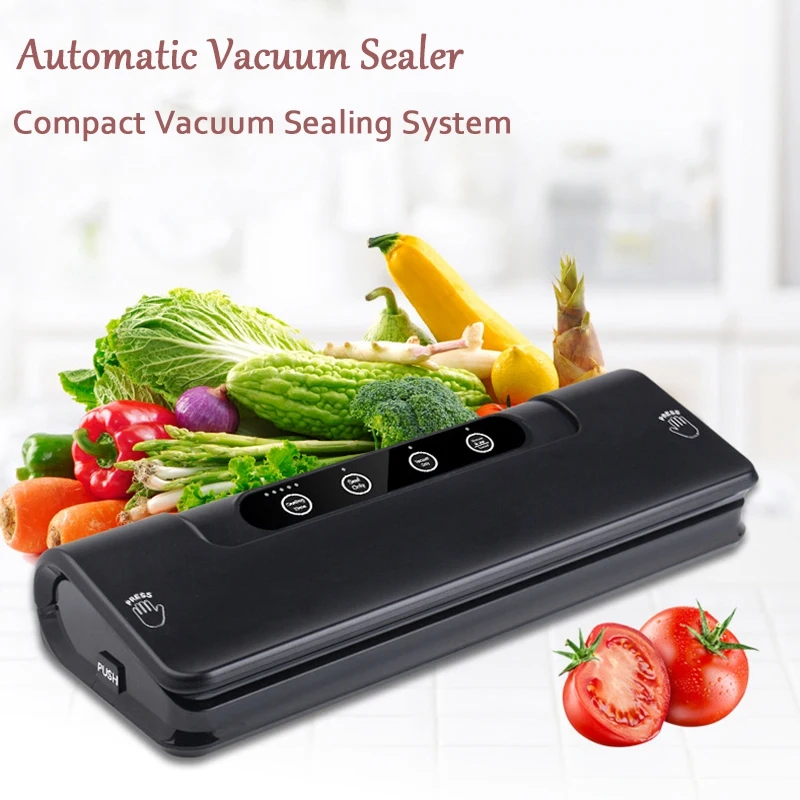 Household Vacuum Packer Food Sealer Multi-Function Automatic Sealing Packing Machine Free 15Pc Bags Uk Plug | Бытовая техника