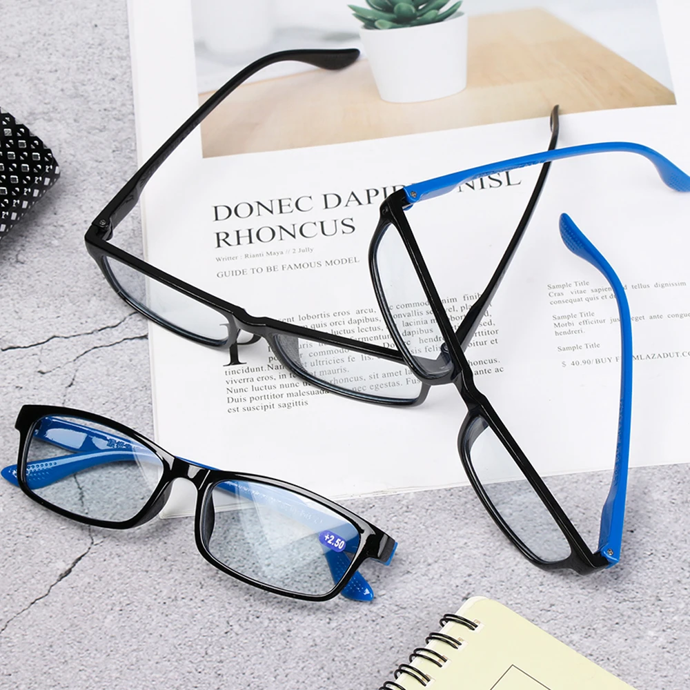 Новинка сверхпрочный светильник оправа для очков чтения мужчин и женщин мужские