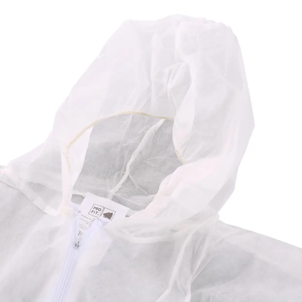 

Disposable Protection Gown Dust Spray Suit Siamese Non-woven Dust-proof Anti Splash Clothing Safely Protection Clothes