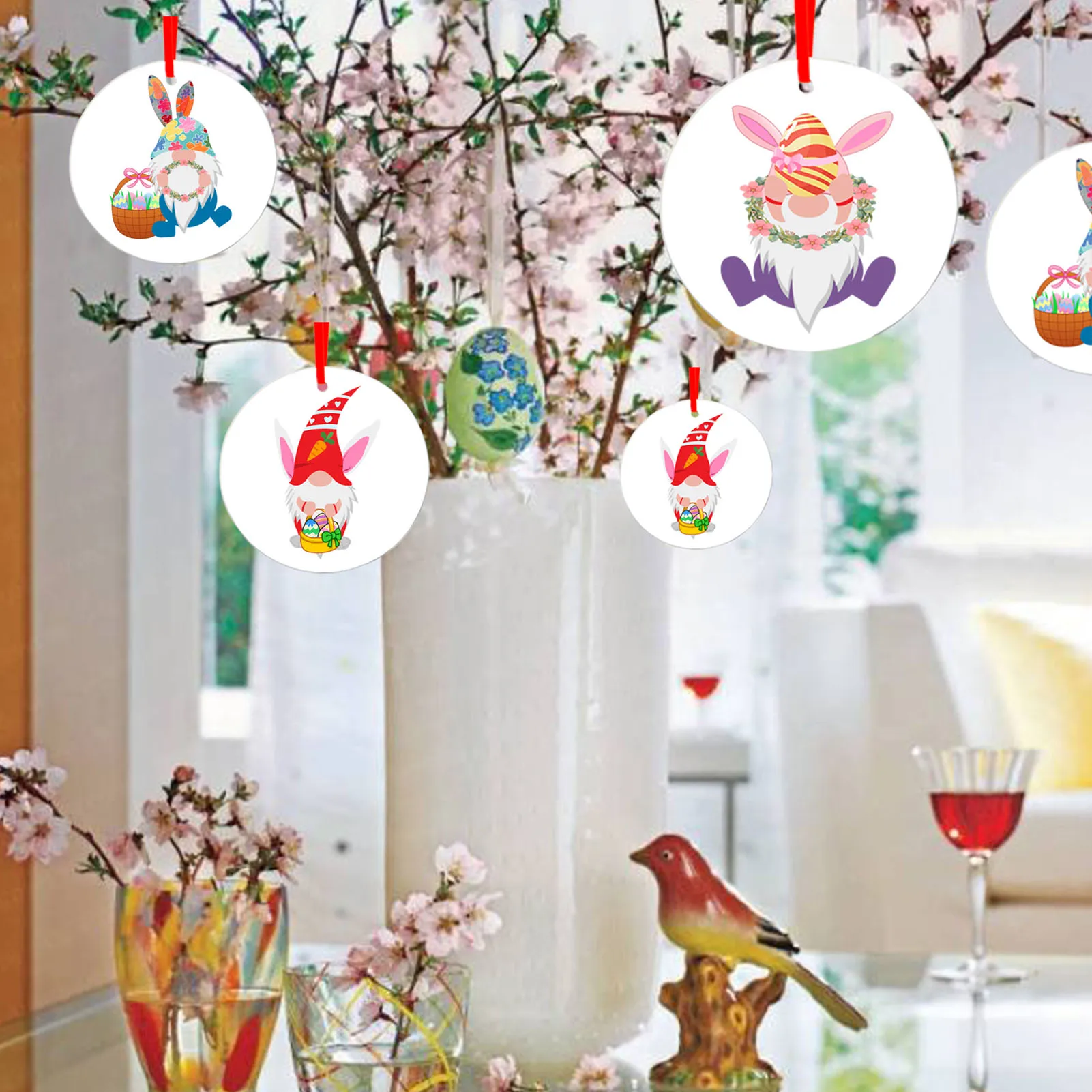 

Easter Listing Cartoon Furniture Atmosphere Party Decoration Small Pendant