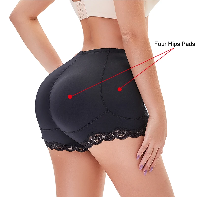 

NEW2021 Women Butt Lifter Shapewear Waist Tummy Control Body Underwear Shaper Pad Control Panties Fake Buttocks Lingerie Big