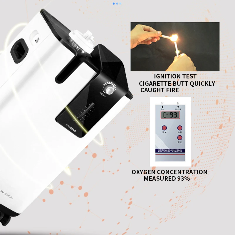 

in stock! large flow 3L oxygen generator, elderly pregnant women oxygen atomization integrated machine 220v