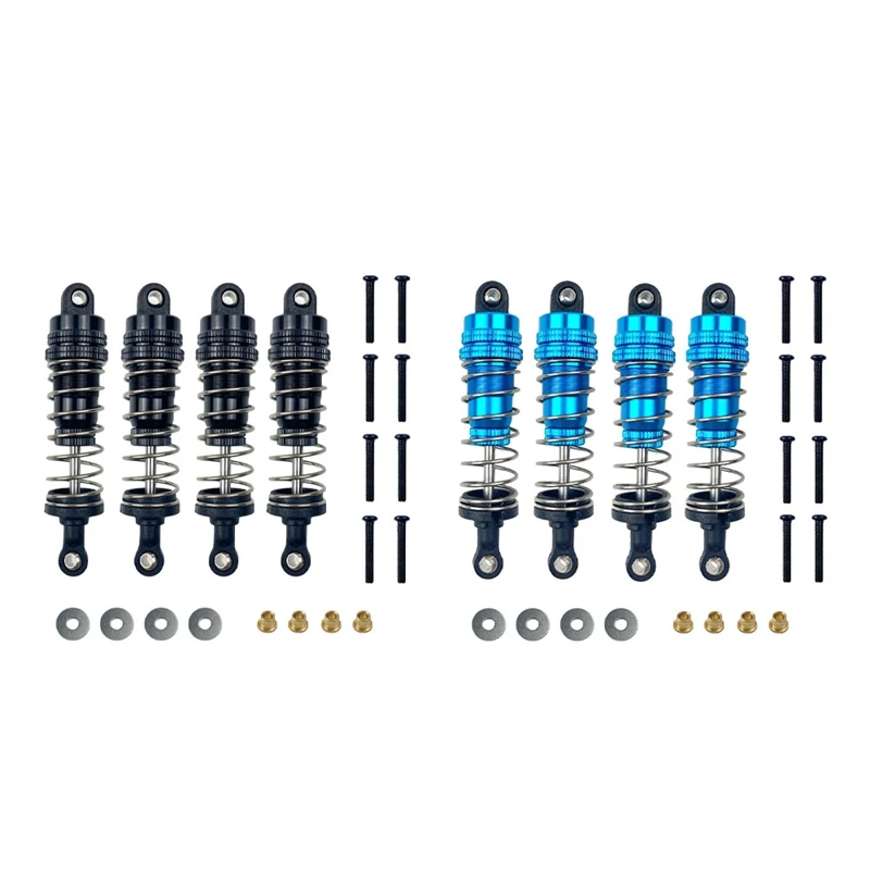 

2 Set For MN86K MN86KS MN86 MN86S MN G500 1/12 RC Car Upgrade Parts Metal Shock Absorber Damper Accessories,Black & Blue