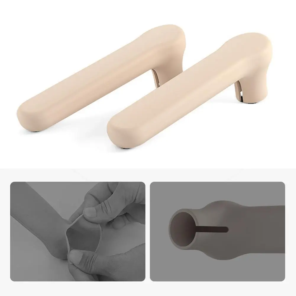 2 шт. силиконовая втулка номер Дверная ручка люкс дверная для двери защитные