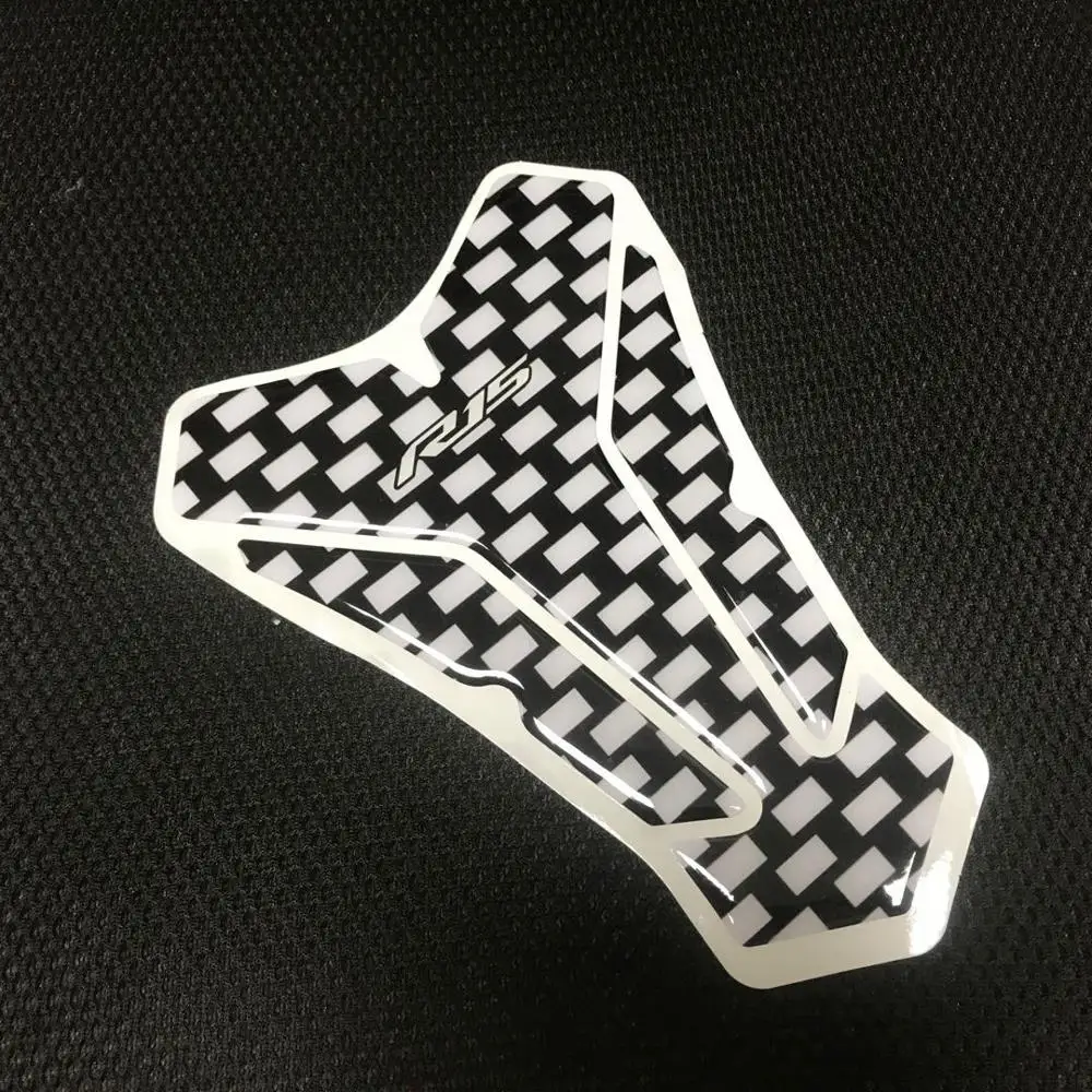 

3D Resin Motorcycle Tank Pad Protector Sticker Case for Yamaha YZF-R15 R15 Models