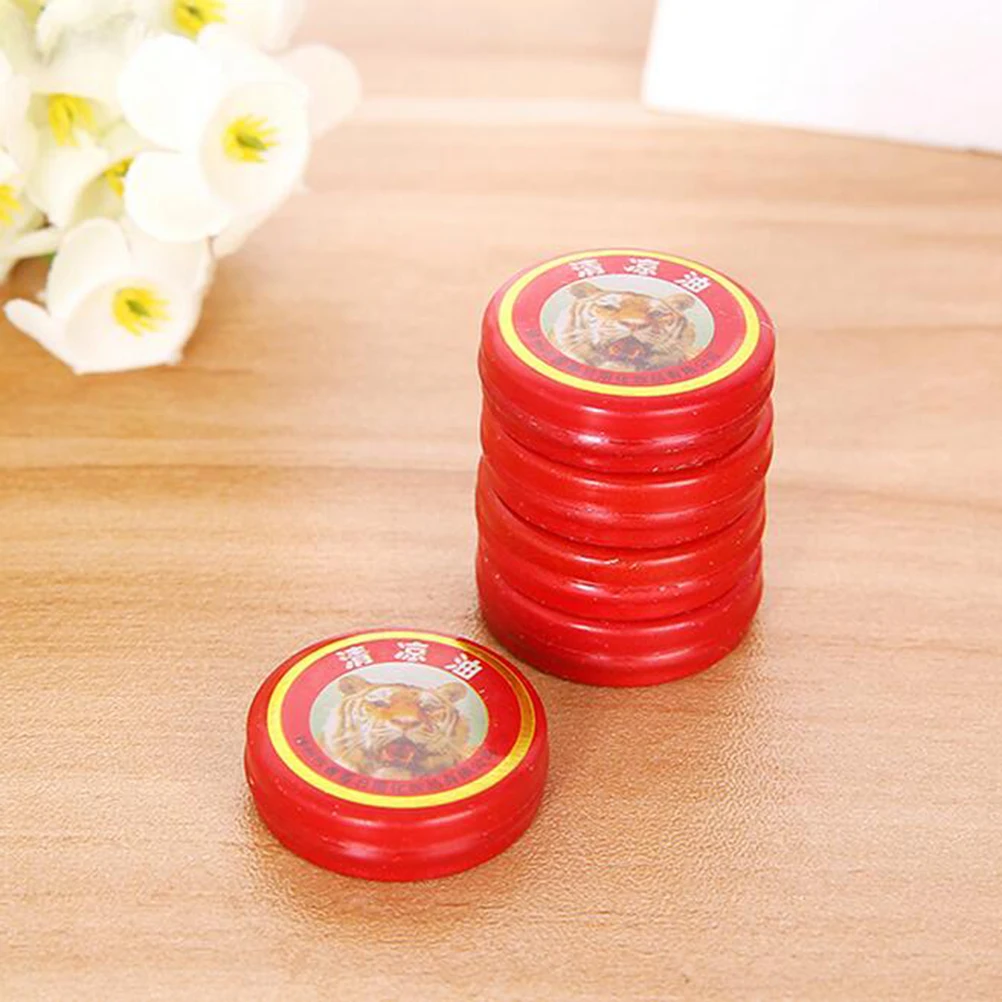 3g Prevent Heatstroke Tiger QingLiangYou Essential Balm Temple Pain Relief Refresh Relieve itching skincare | Красота и здоровье