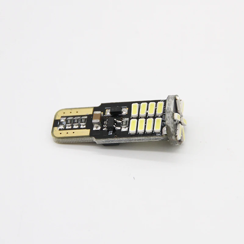 2x T10 SMD Автомобильный светодиодный номерной знак Авто Canbus светильник W5W 168 194 для Fiat