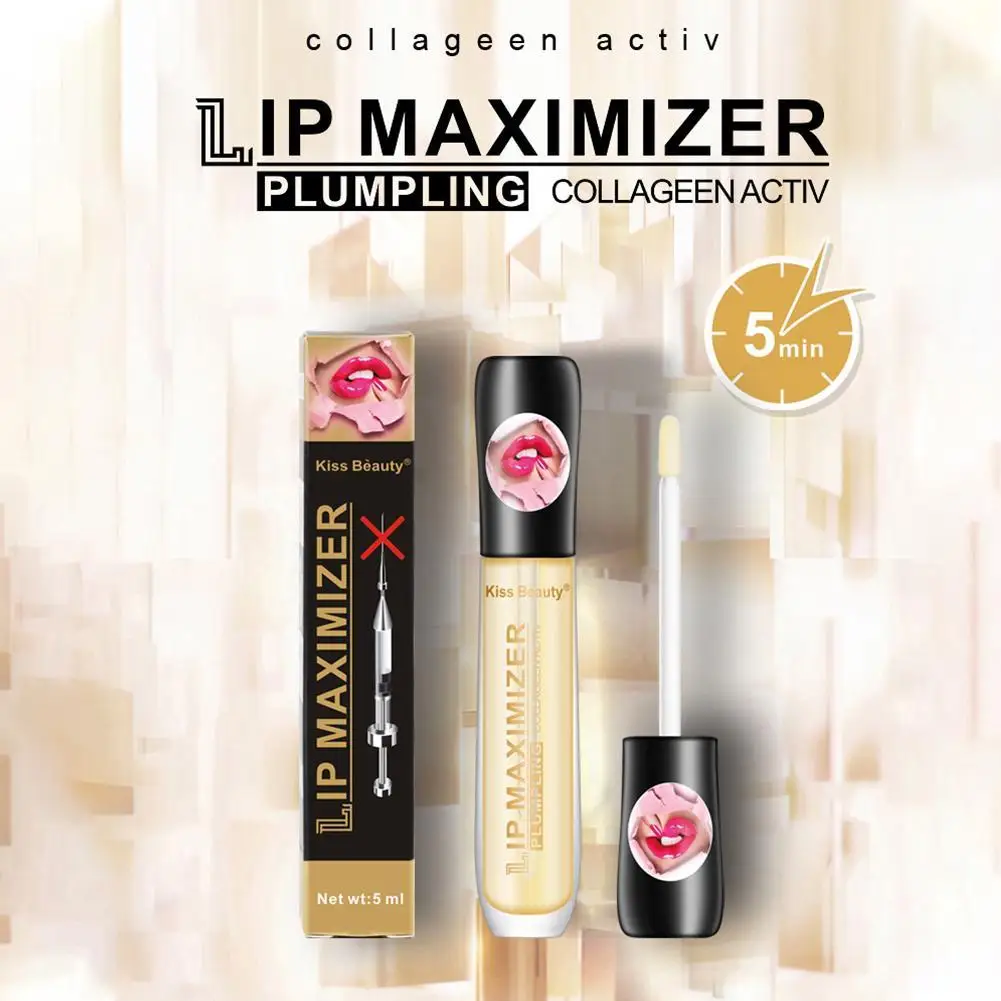 Lip Maximizer Plumper Gloss Moisturizing Enhancement Repairing Reduce Fine Lines Brighten Enhancer Plump Oil | Красота и здоровье