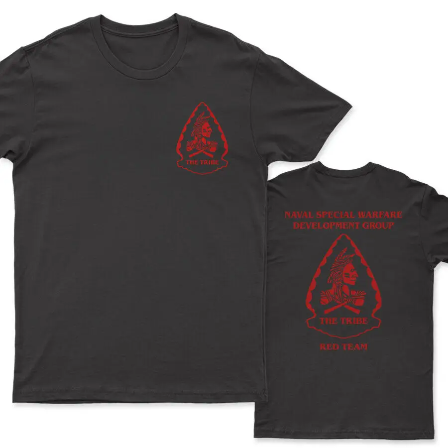 NSWDG печать спецназа Красной команды племя военной снайперской футболки. Летняя