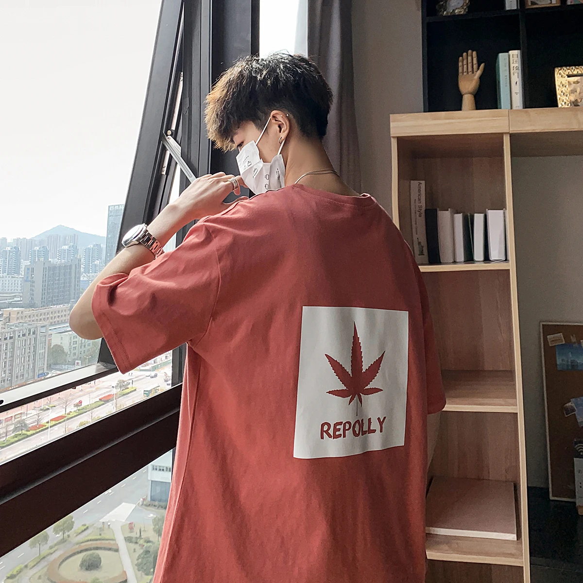 2020 размера плюс мужские футболки модные принтованные хип хоп для мужчин