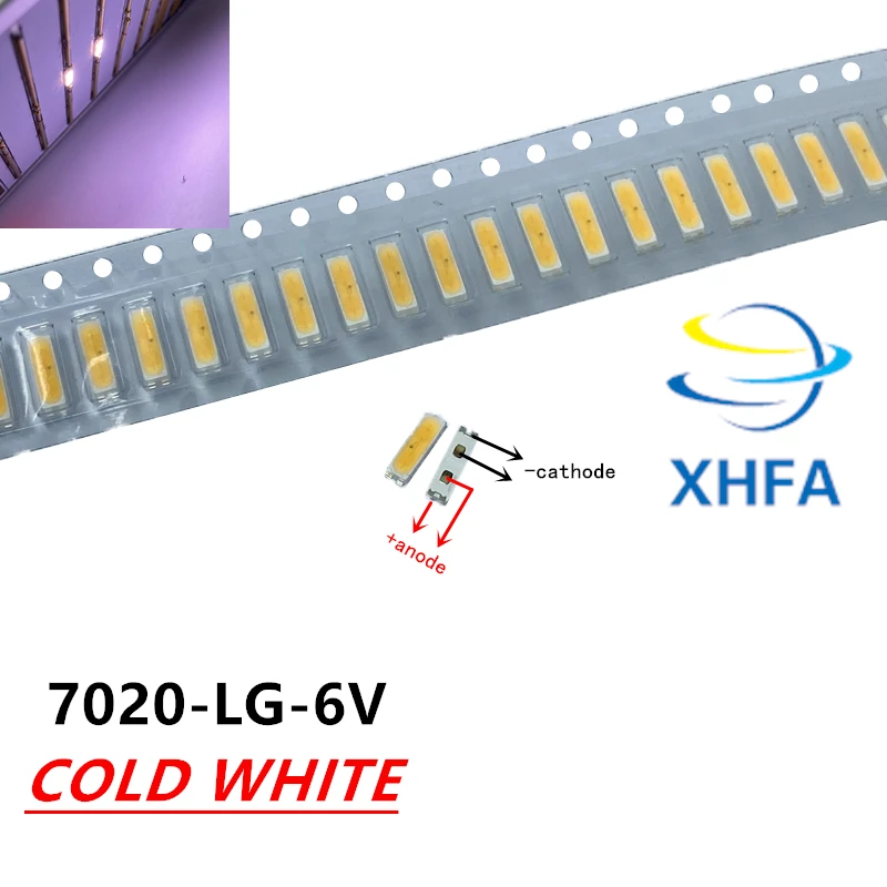 Специальный 2 50 шт в наборе LG светодиодный ЖК дисплей Подсветка ТВ Применение 1 Вт