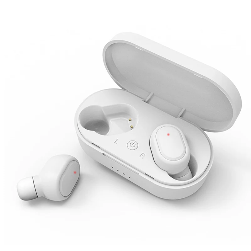 TWS Bluetooth наушники IPX6 водонепроницаемые V5.0 наушники беспроводные наушники для Andorid Ios с функцией громкой связи гарнитура - Цвет: Package Box-white