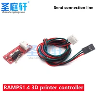 6 pcs lot 3d printer accessories ends mechanical limit switch ramps 1 4 with individual packaging red