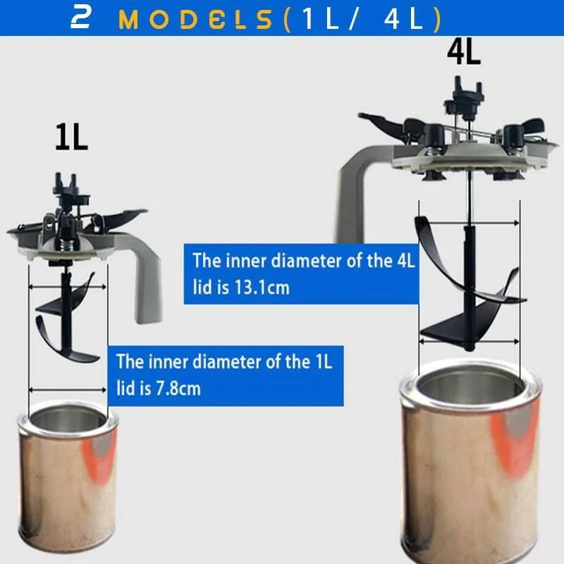 

1 л/4 л, автомобильная мешалка для смешивания лакокрасочного покрытия, мешалка для смешивания лакокрасочного покрытия, ручной инструмент дл...