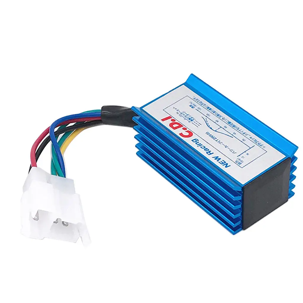 

CDI AC Unit Ignition Blue Racing AC CDI Ignition Box for Honda CG125/150/200/250CC ATV Dirt Bike Go Kart