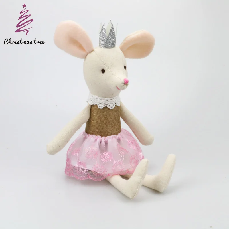 Плюшевые куклы 30 см kawaii мягкие игрушки мягкие куклы животных девушка плюшевая игрушка принцесса польская кукла - Цвет: C