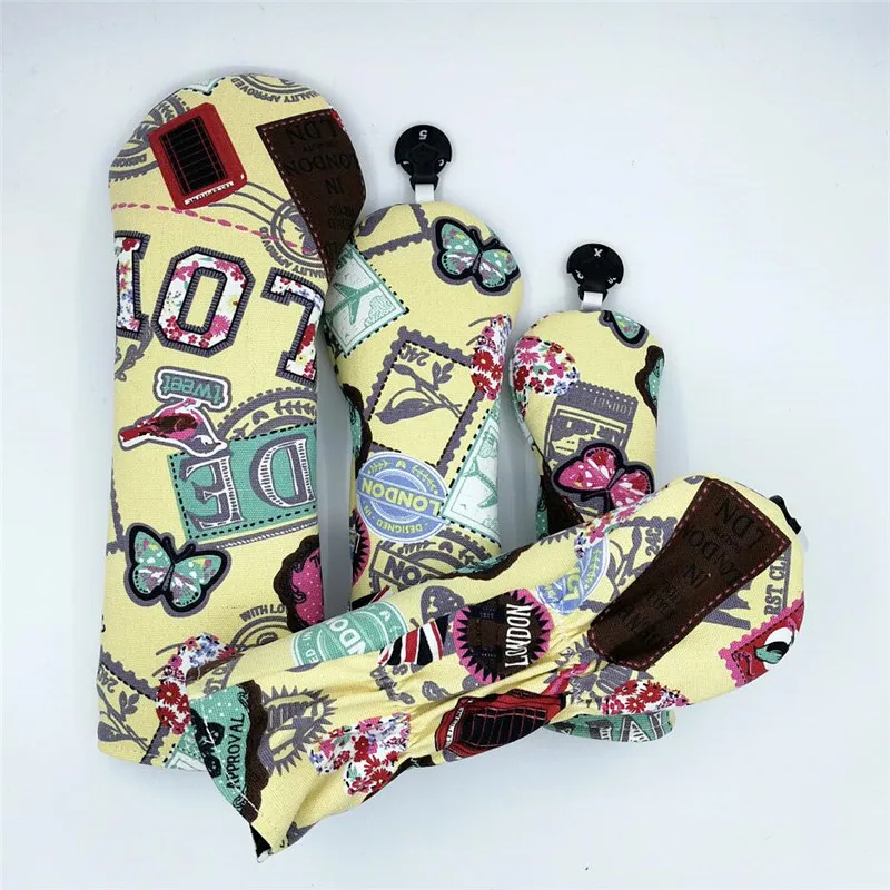 Граффити Цвет Живопись Гольф головные уборы гольф Драйвер Фарватер лес