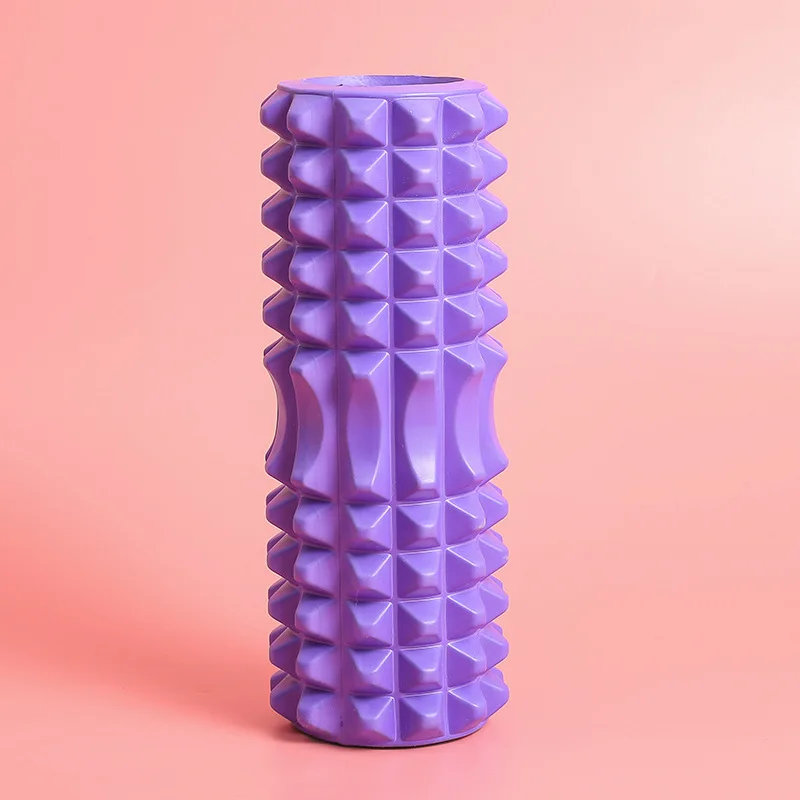 

EVA hollow yoga column 33cm fitness muscle relaxation roller foam shaft Langya stick lean leg back massage
