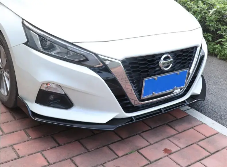 ABS углеродное волокно передний бампер губа задний диффузор Подходит для NISSAN ALTIMA