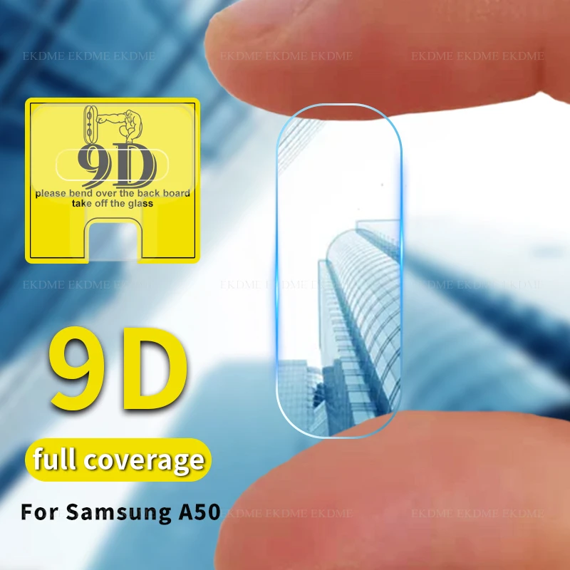 9D задняя камера объектив Защитное стекло для samsung Galaxy A20E A20 E A50 A50S A30 S A30S A70 A60 A40 A9 A7