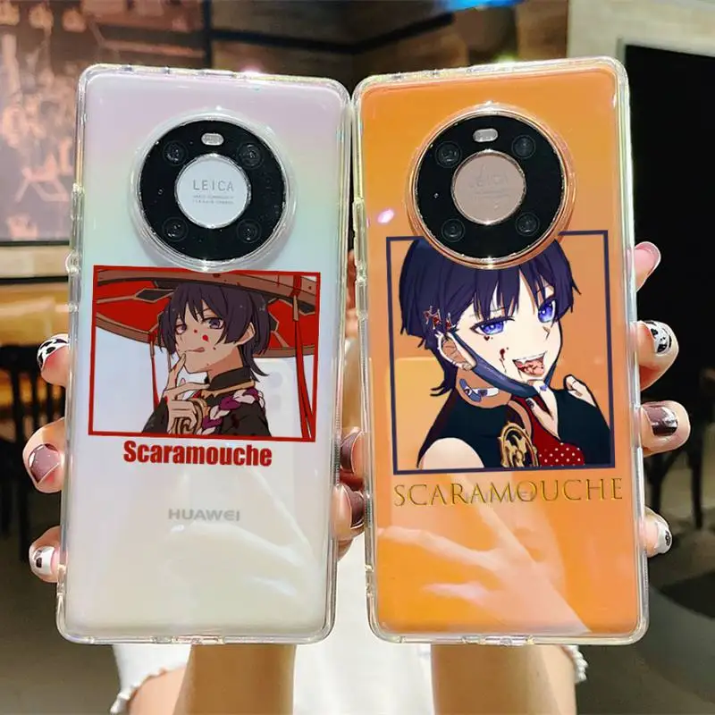 

Scaramouche Genshin Impact Phone Case For Huawei P20 30 pro lite Psmart 2019 Y5 6 7 Honor 8 10 i lite Mate 20lite