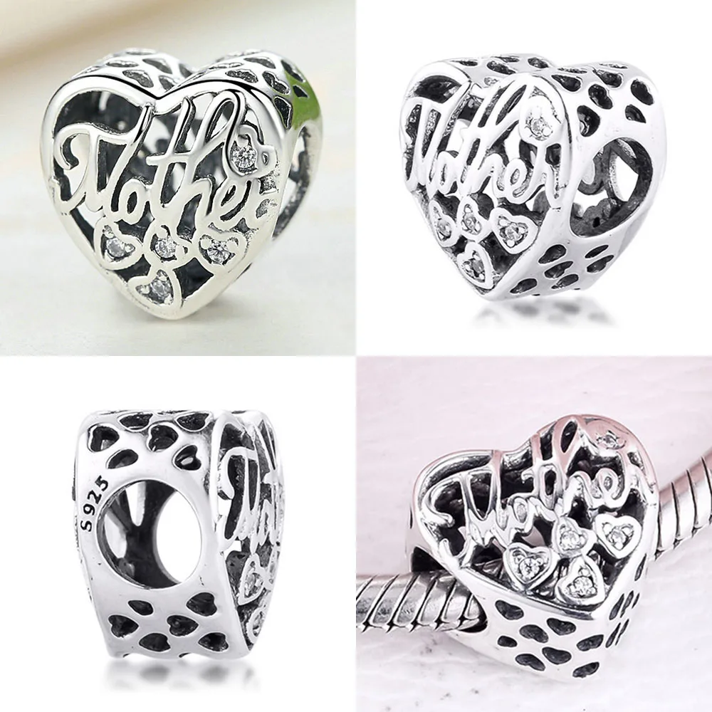 Подвеска Шарм для браслета из серебра 925 пробы сделай сам|Ювелирные шармы| |