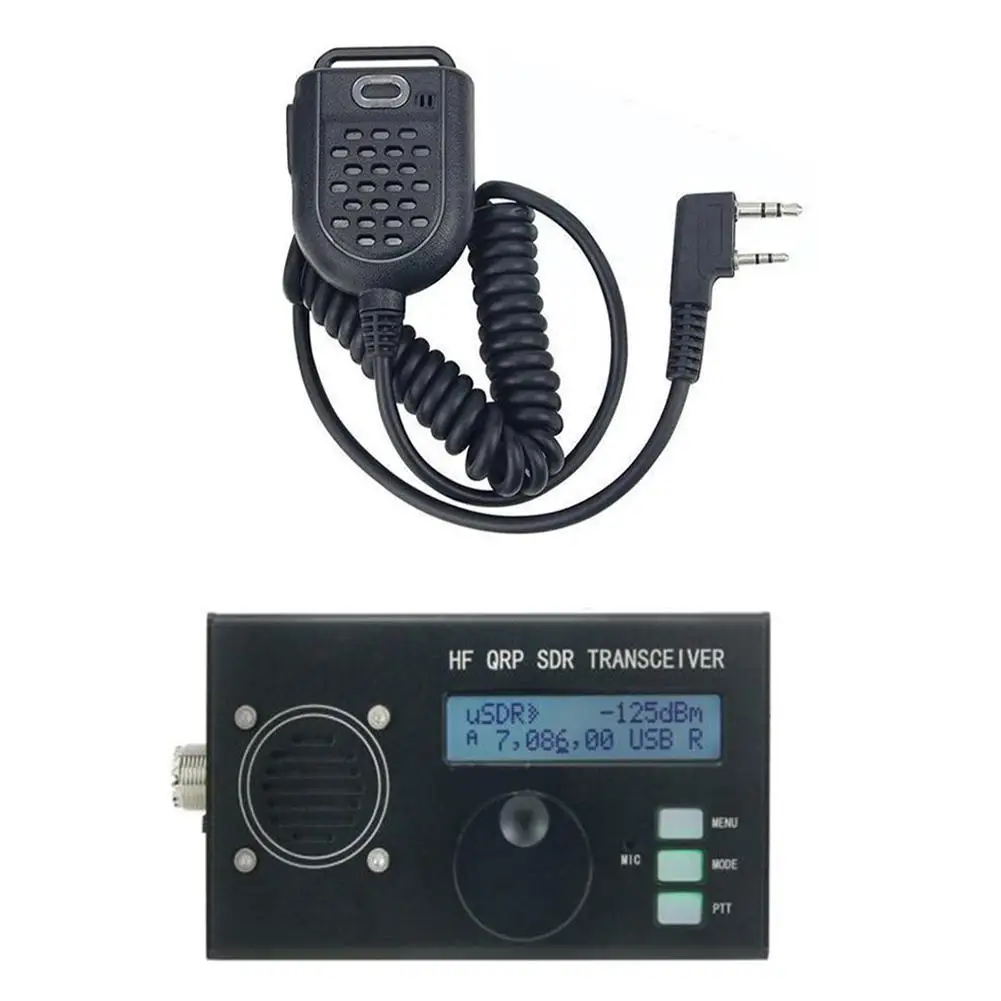 

USDX USDR HF QRP SDR трансивер SSB/приемопередатчик непрерывного действия 8-Band 5W DSP SDR с микрофоном
