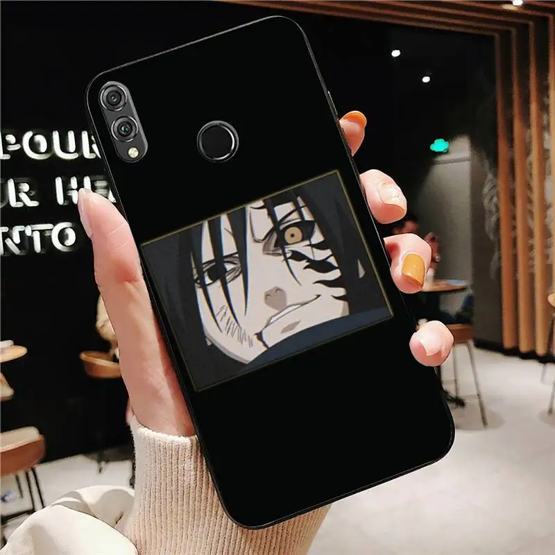 

Naruto Illustration Phone Case Black For Huawei Honor 7A/8X/9/9Lite/10/10Lite 9X 20 20S View30/30Pro CasesMotirunner