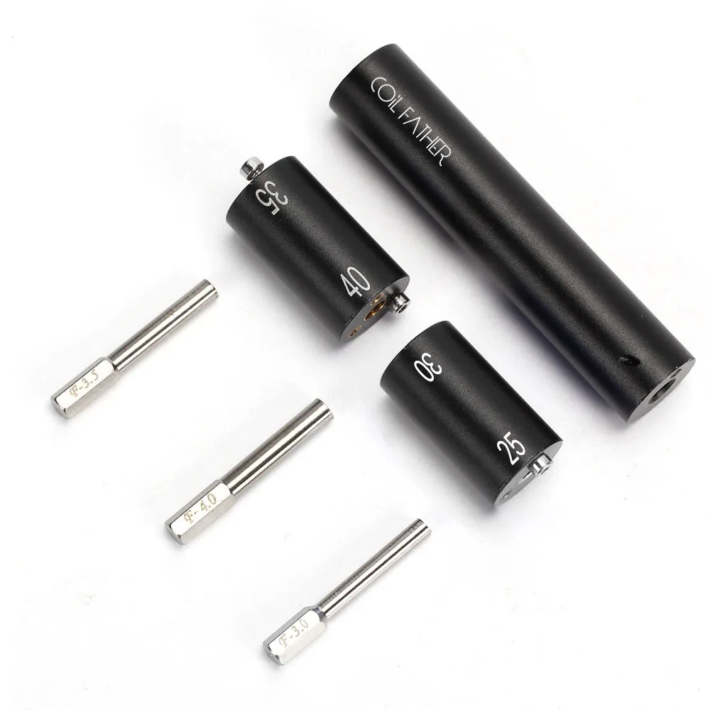 Набор инструментов для зажима катушки Coil Father Koiler атомайзера RDA RTA катушка CW 25 30 35 40