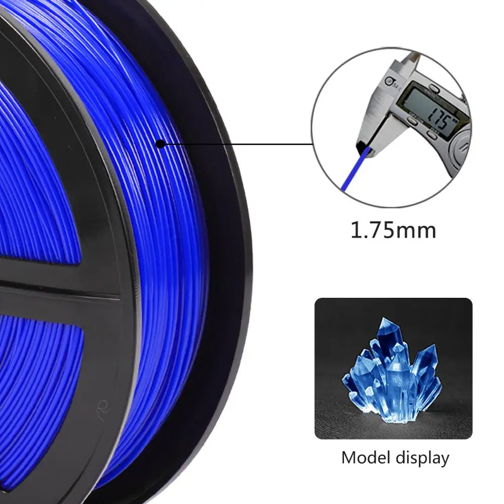 

Enotepad PETG 3D Printer Filament 3Rolls/Set Sublimatie Support 3D-pen Commerce PETG 3D Filament Consumables 1KG/2.2LBS