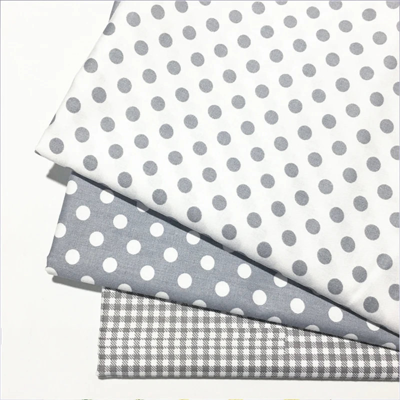 Ткань с круглым рисунком для лоскутного шитья платьев 100% хлопок Швейные