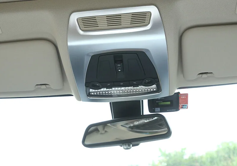 

Для BMW X3 X4 5 серии f10 f25 f26 2014-2017 автомобильный Стайлинг интерьер ABS хром передсветильник для чтения рамка Обложка отделка 3d наклейки