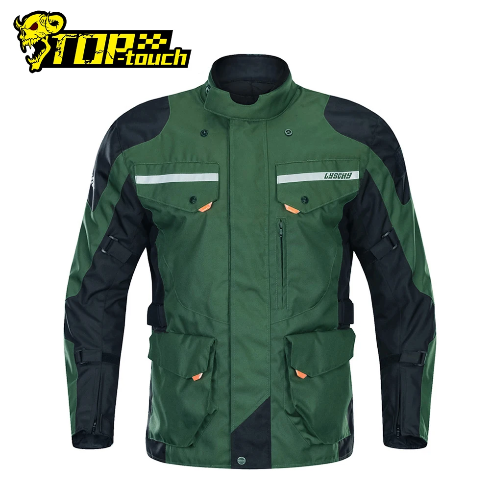 Мужская зимняя мотоциклетная куртка LYSCHY водонепроницаемая для верховой езды