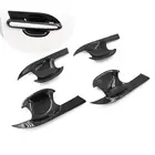 Для Toyota RAV4 RAV 4, 2019, 2020, 2021, 2022, XA50, углеродное волокно, автомобильная дверная ручка, крышка, Декор, наклейка, аксессуары для стайлинга