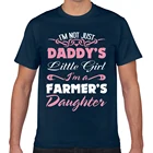 Топы, футболки для мужчин, фермеры, дочери, фермеры, жены, модные белые мужские футболки с принтом