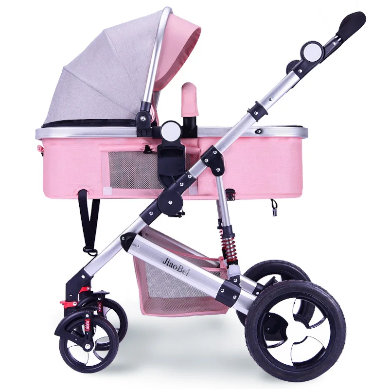 

Baby Stroller High Landscape Baby Stroller Newborn Car Seat Cradle Travel System Stroller Car Seat