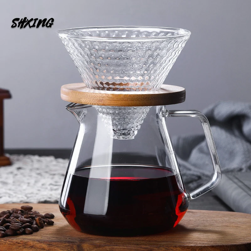 Кофейник в стиле клубника V60 кофейник с капельницей объемом 600 мл и котелок набор