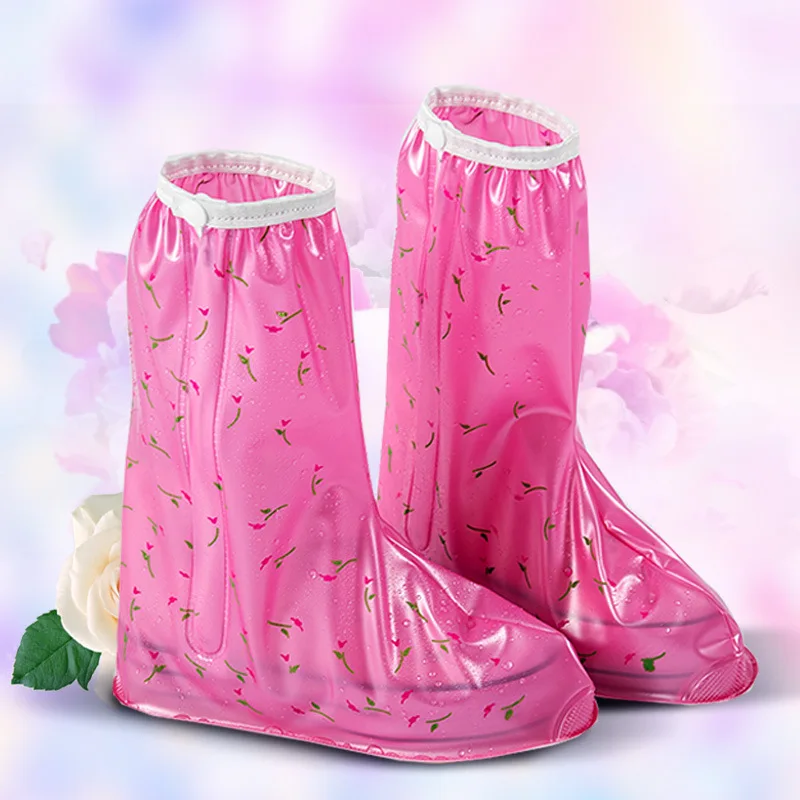 Aleafalling женские и мужские водонепроницаемые Многоразовые Чехлы для обуви с сине