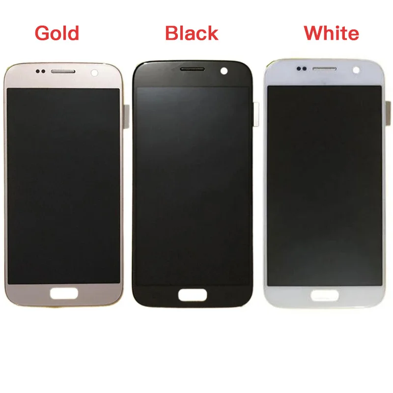 ЖК-дисплей Super AMOLED для Samsung Galaxy S7 G930A G930F SM-G930F с сенсорным экраном в сборе G930 |