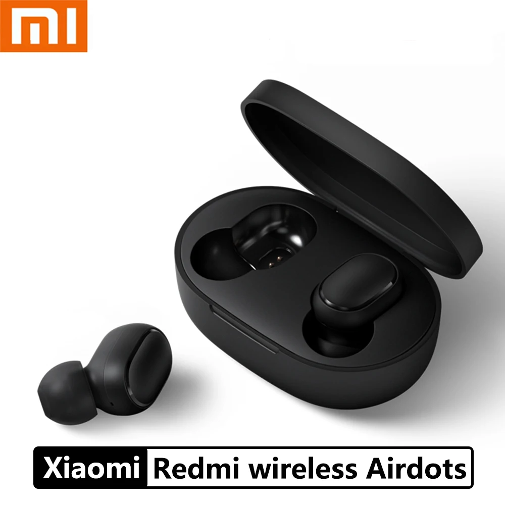 Оригинальный Xiaomi Redmi Airdots наушники вкладыши TWS с беспроводного Bluetooth (голубой зуб)