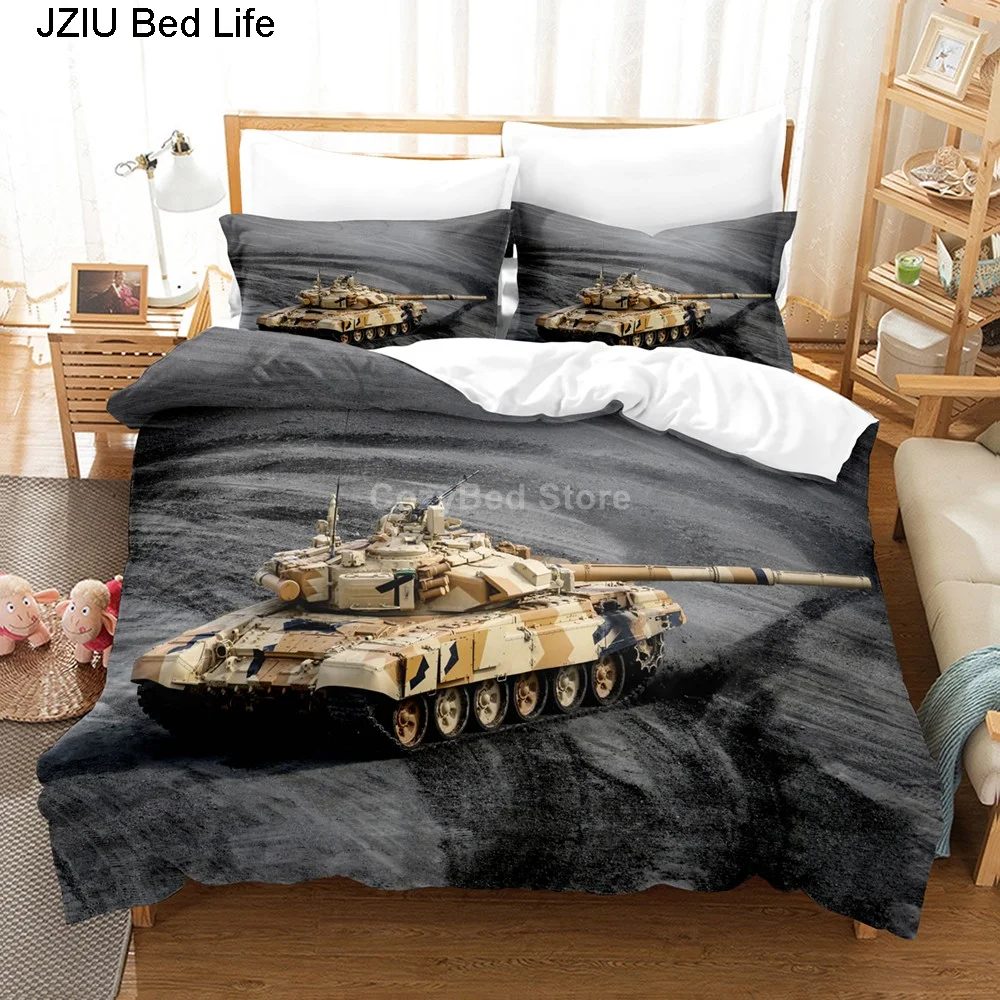 Модный комплект постельного белья танк войны комплекты с 3d пододеяльником