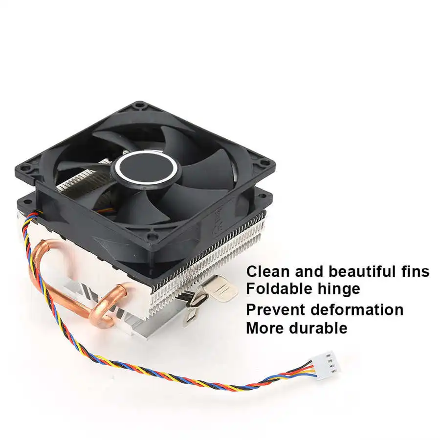 Кулер для охлаждения процессора настольного ПК 4-контактный разъем 2-трубный