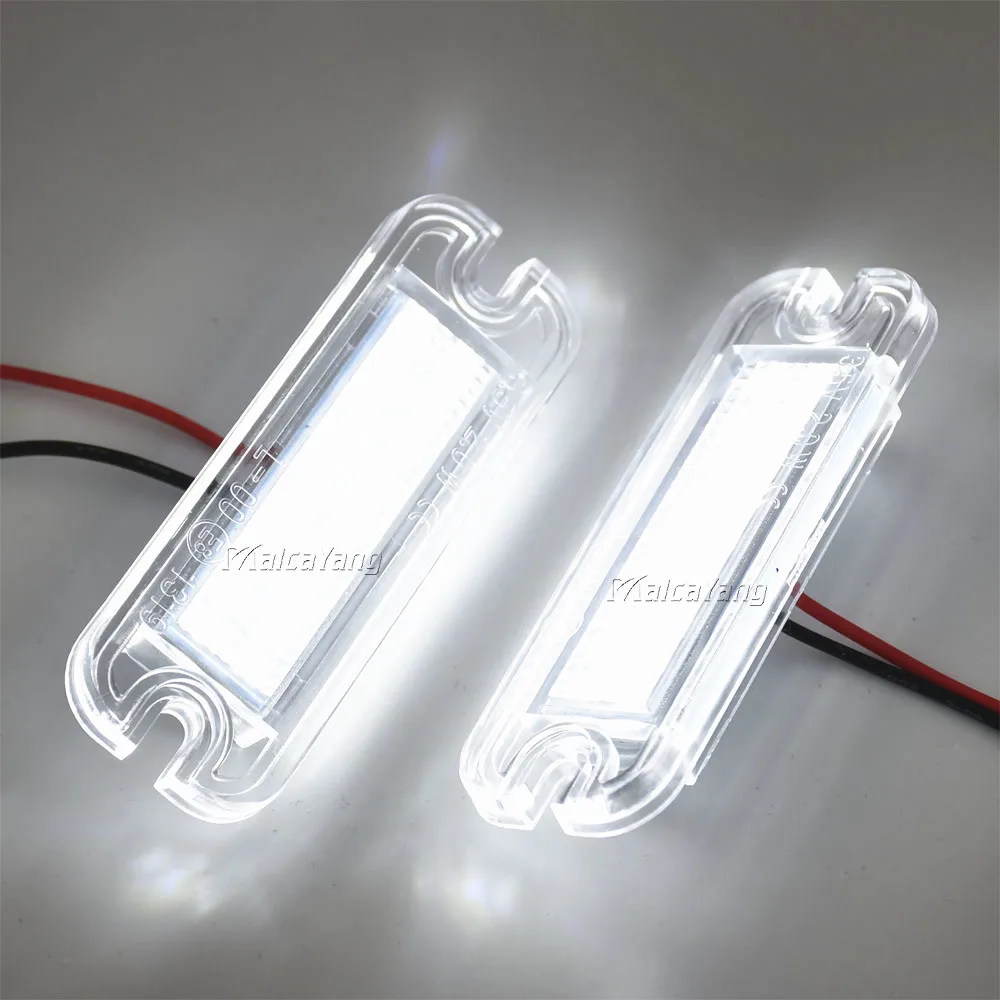 Беласветодиодный Светодиодная лампа для номерного знака Mercedes Benz G-Class W463 G500 G550 G55