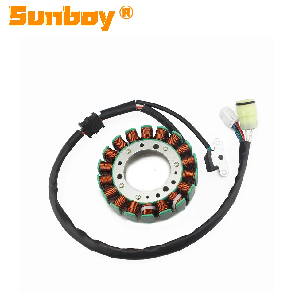 Катушка статора для мотоцикла Yamaha YFM35BA Bruin 350 2WD YFM45FX Wolverine 450 YXR450 Rhino 5UH-81410-00 2P5-81410-00