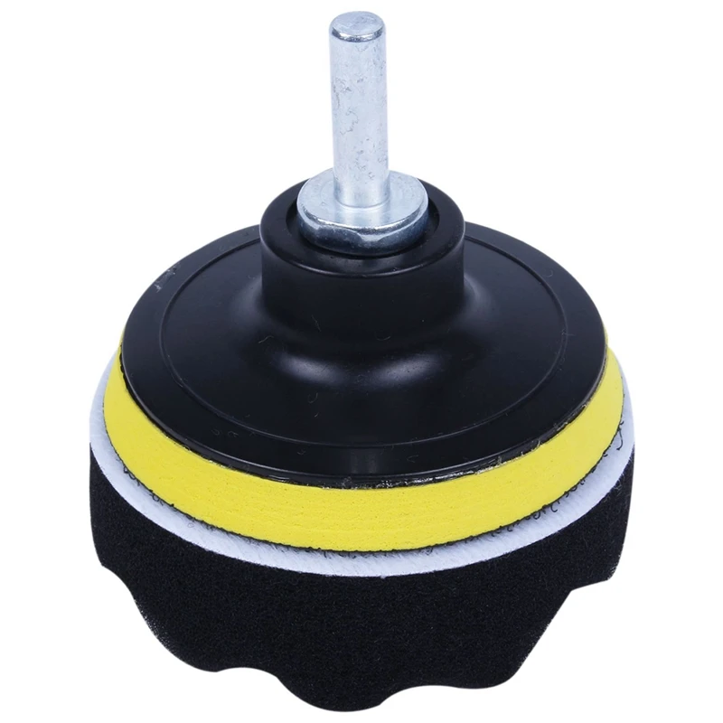 6 шт. 3 дюймов губка полировка воском полировальные накладки комплект с