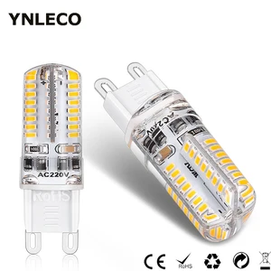 6 шт., 10 шт., светодиодные лампы G9 220 в 110 В 3 Вт с регулируемой яркостью, светодиодные лампы G9 360 градусов, 3014SMD 64, светодиодные Сменные галогенсветильник лампы 20 Вт 3000K 4000K 6000K